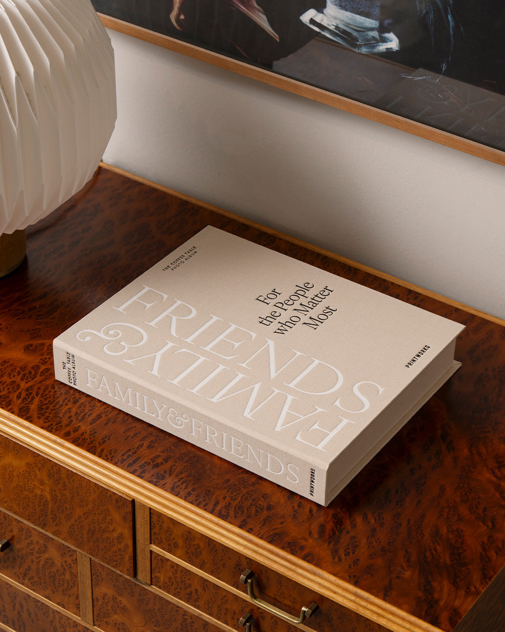 Photo Album - Family and Friends, Beige