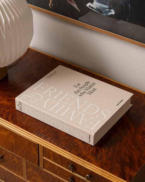 Photo Album - Family and Friends, Beige