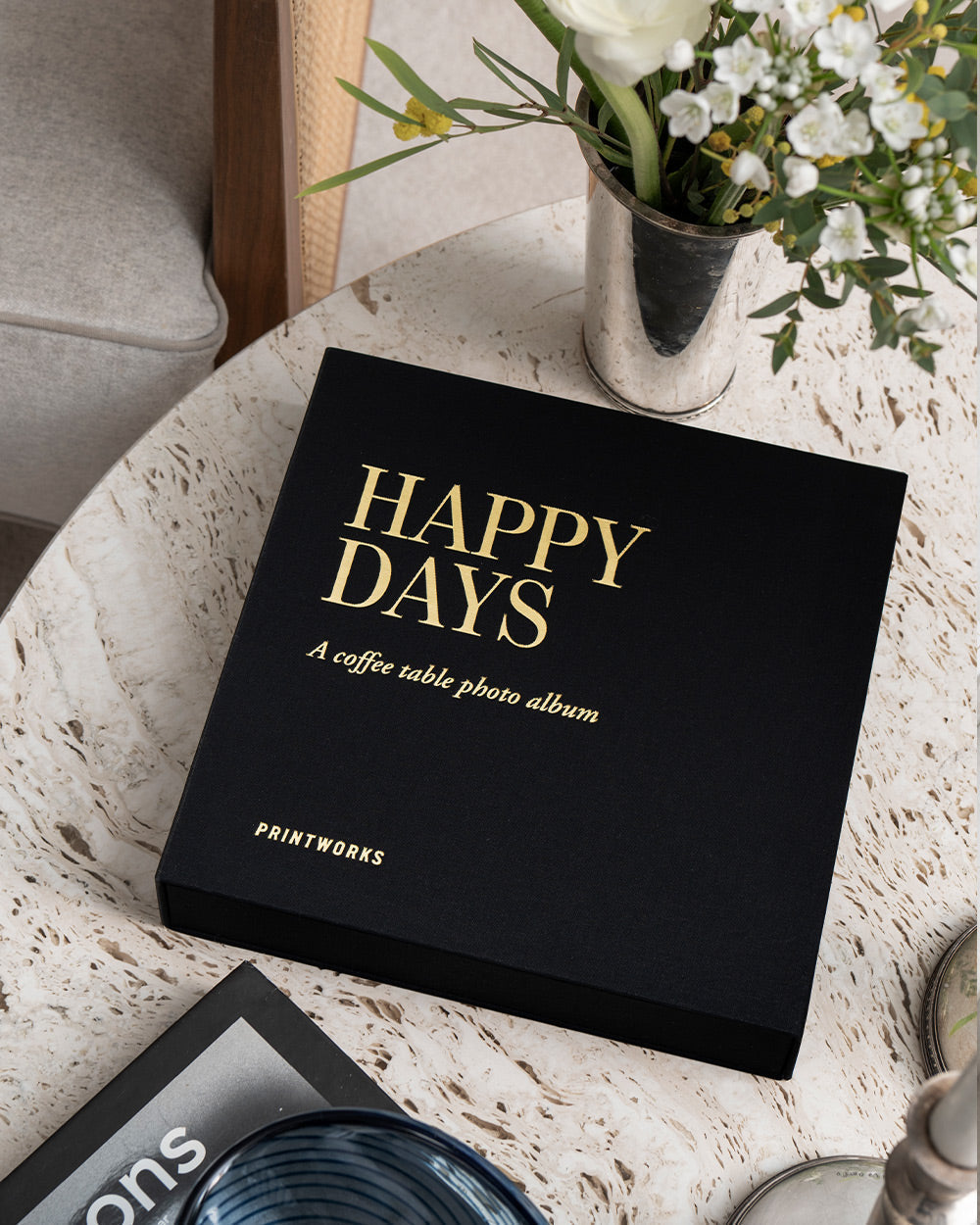 Photo Album - Happy Days Black (S)
