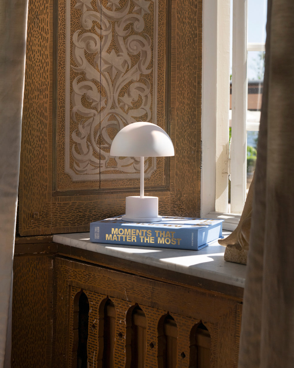 Portable Lamp - Riviera, White