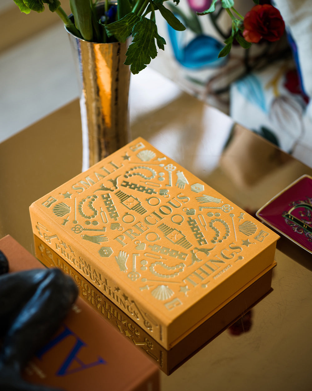 Storage box - Precious Things, Yellow