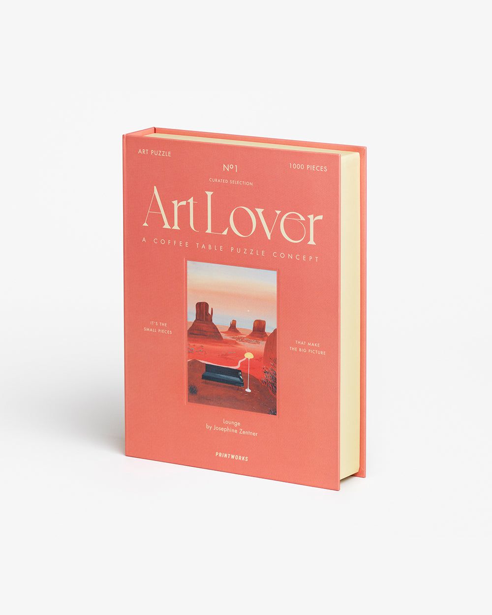 Art Lover Book Puzzle - Lounge, 1000 pcs