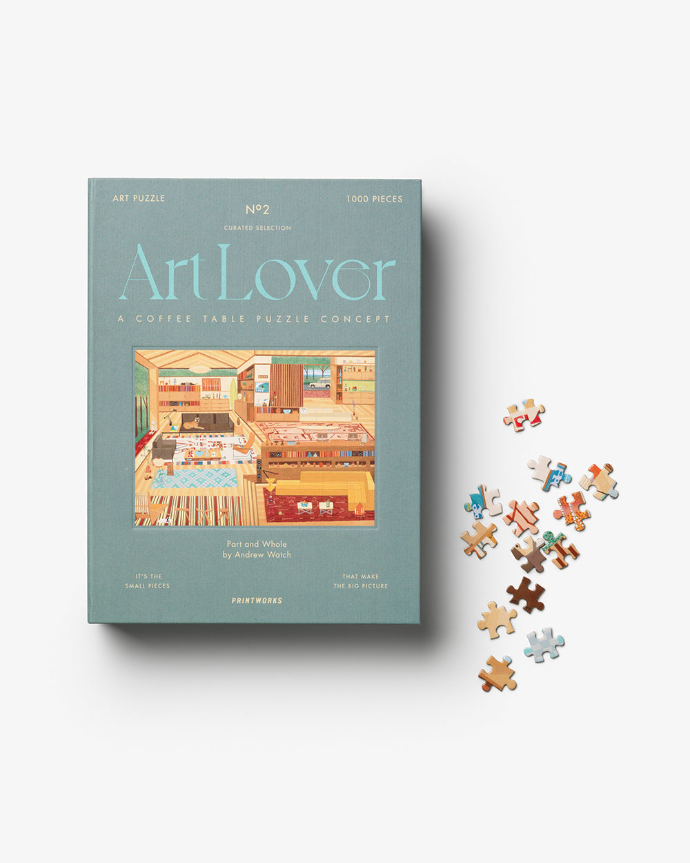Art Lover Book Puzzle - Part and Whole, 1000 pcs