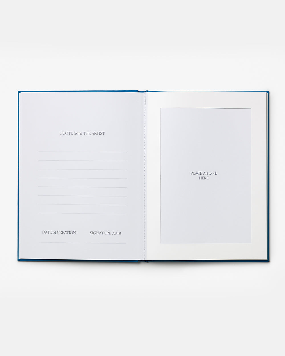 Frame book - Great Art, Blue