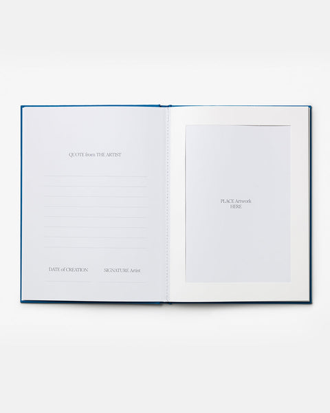 Frame book - Great Art, Blue