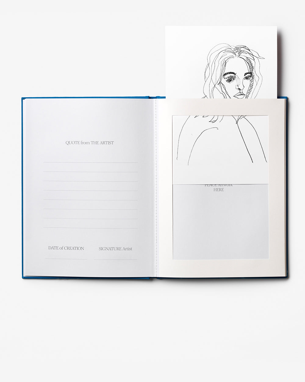 Frame book - Great Art, Blue