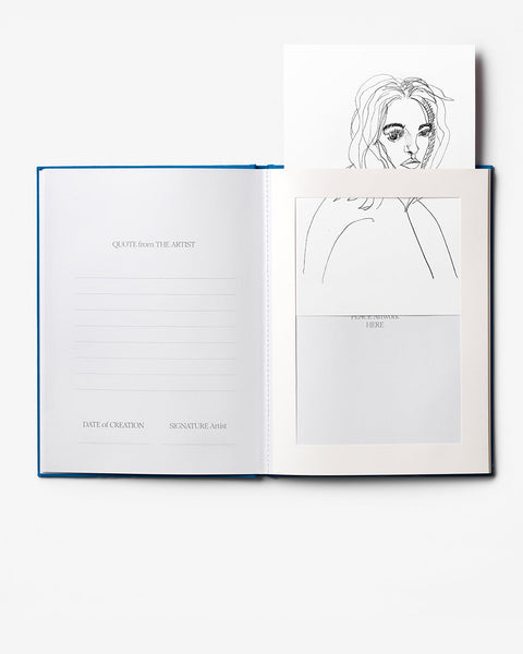 Frame book - Great Art, Blue