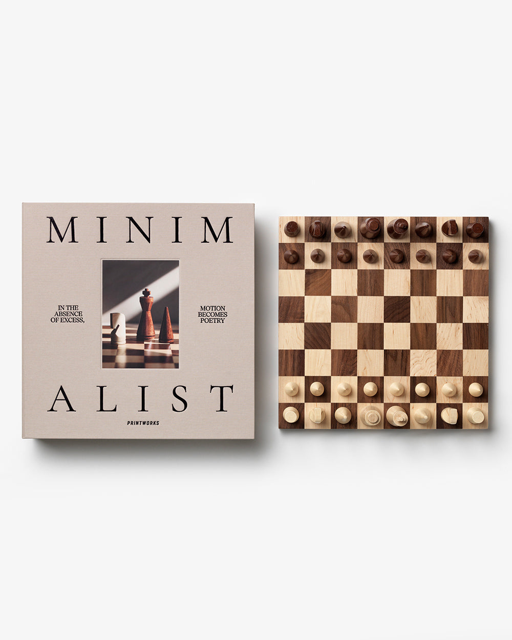 Wood Chess - The Minimalist