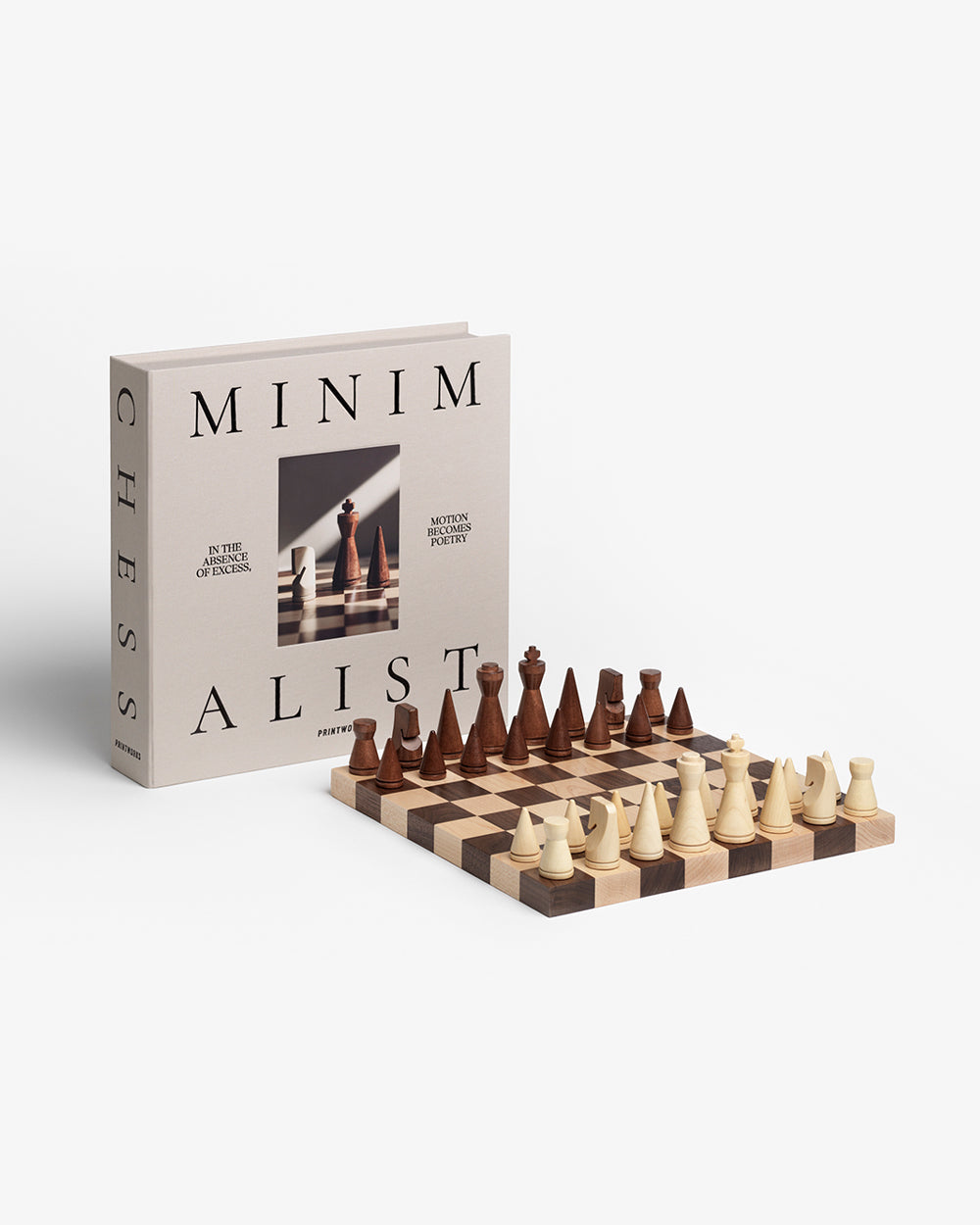 Wood Chess - The Minimalist