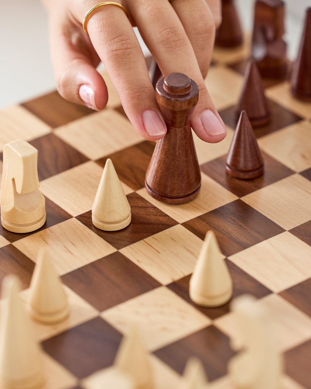 Wood Chess - The Minimalist