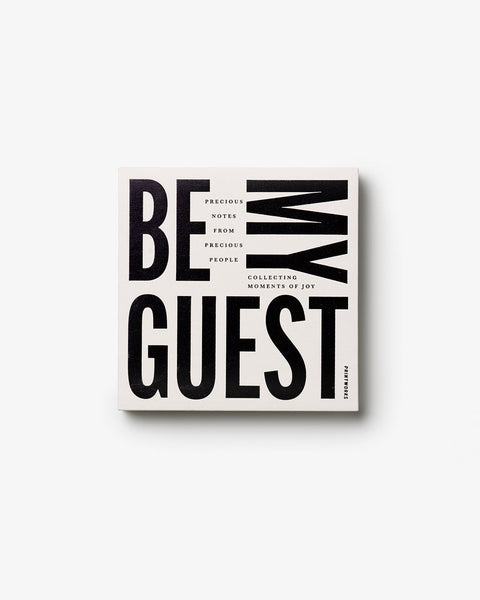 Guest Book - Black/White