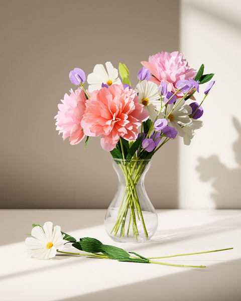 Paper Florist - Crepe Paper Flower Set