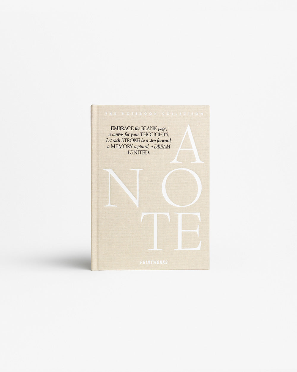 Notebook - Just a Note, Beige