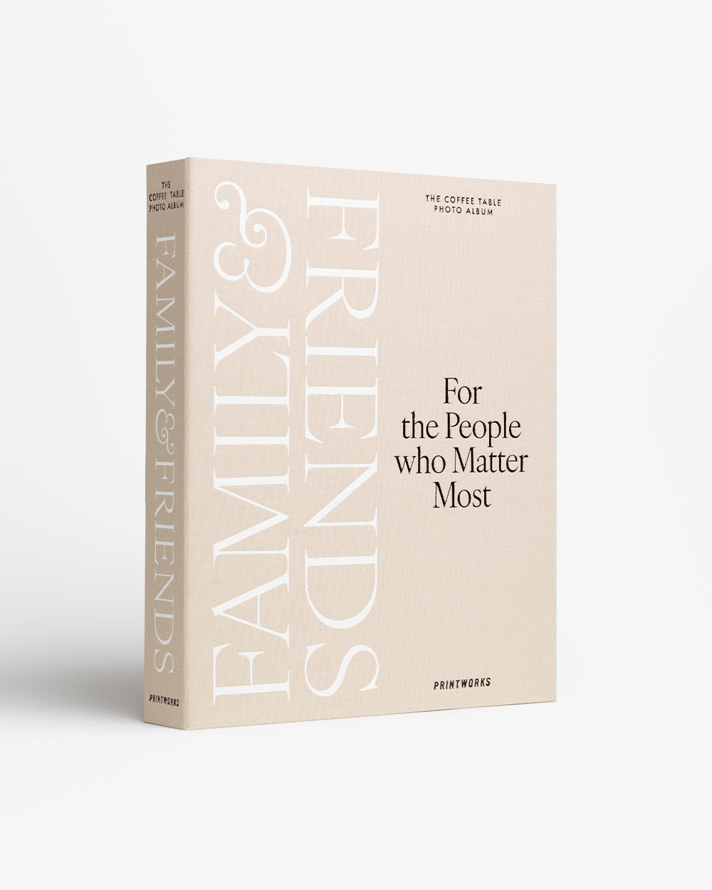 Photo Album - Family and Friends, Beige