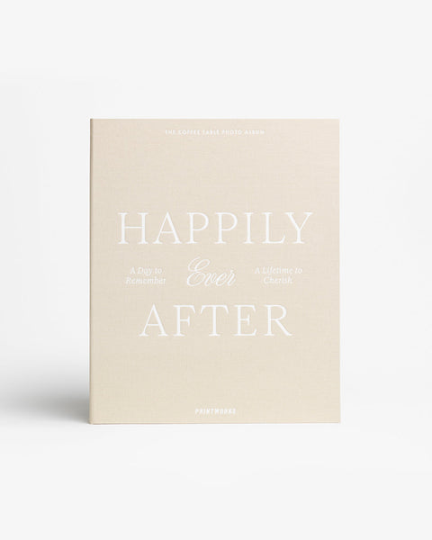 Wedding Album - Happily Ever After, Beige