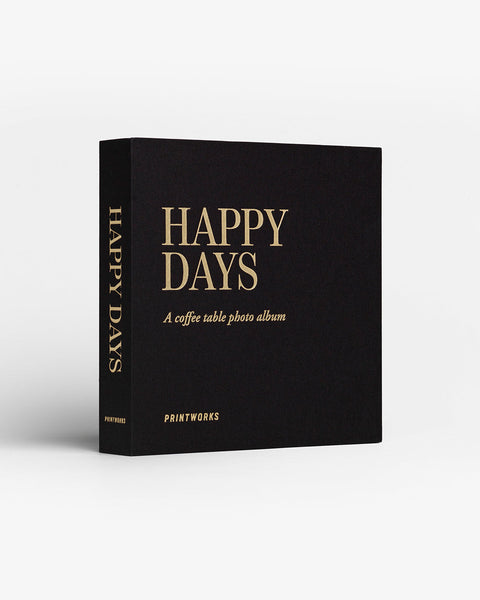 Photo Album - Happy Days Black (S)