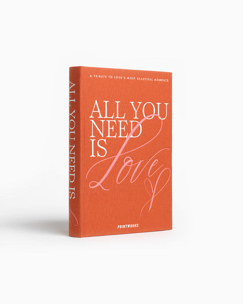 Photo Book All You Need is Love, Orange