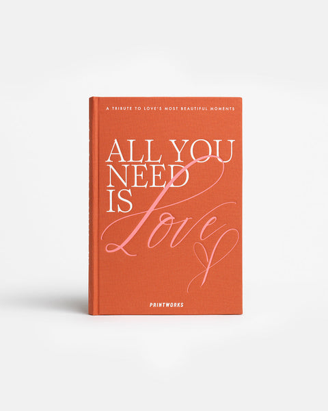 Photo Book All You Need is Love, Orange