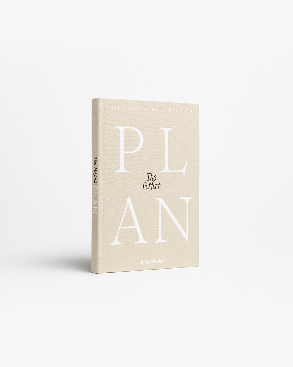 Weekly Planner - The Perfect Plan, Beige