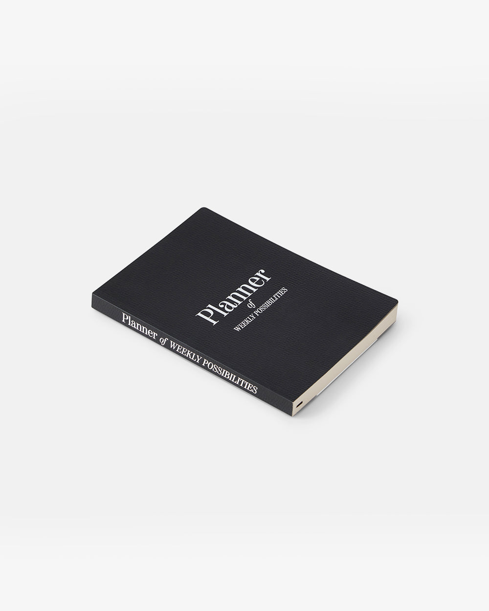Weekly Planner - Timeless, Black