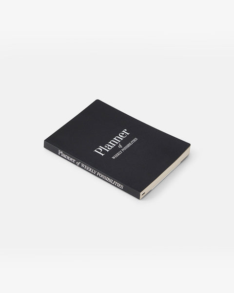 Weekly Planner - Timeless, Black