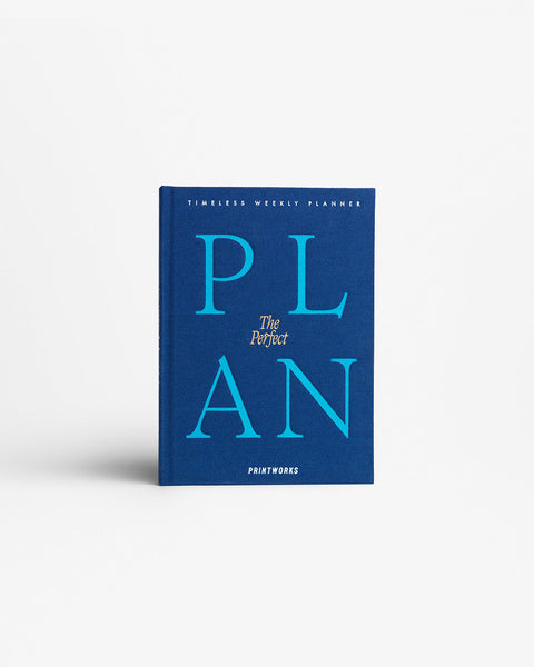 Weekly Planner - The Perfect Plan, Blue