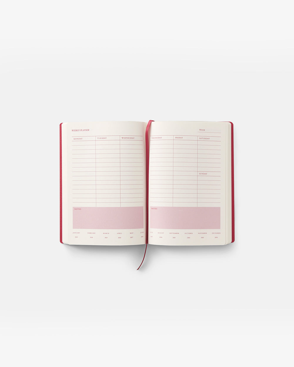 Weekly Planner - Timeless, Blue