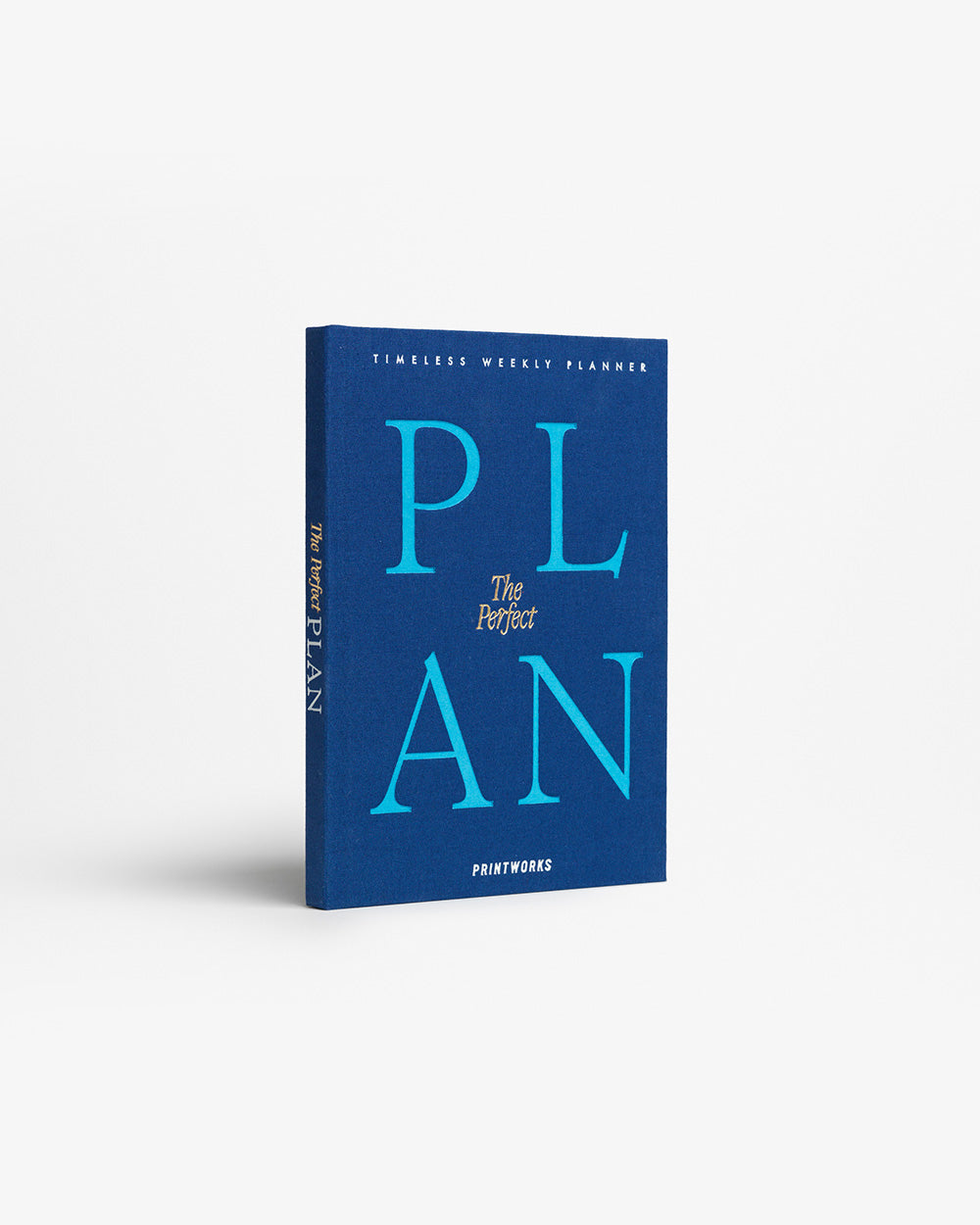 Weekly Planner - The Perfect Plan, Blue