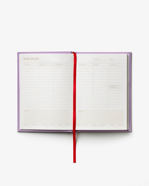 Weekly Planner - The Perfect Plan, Violet