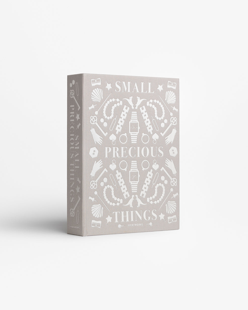 Storage box - Precious Things, Grey