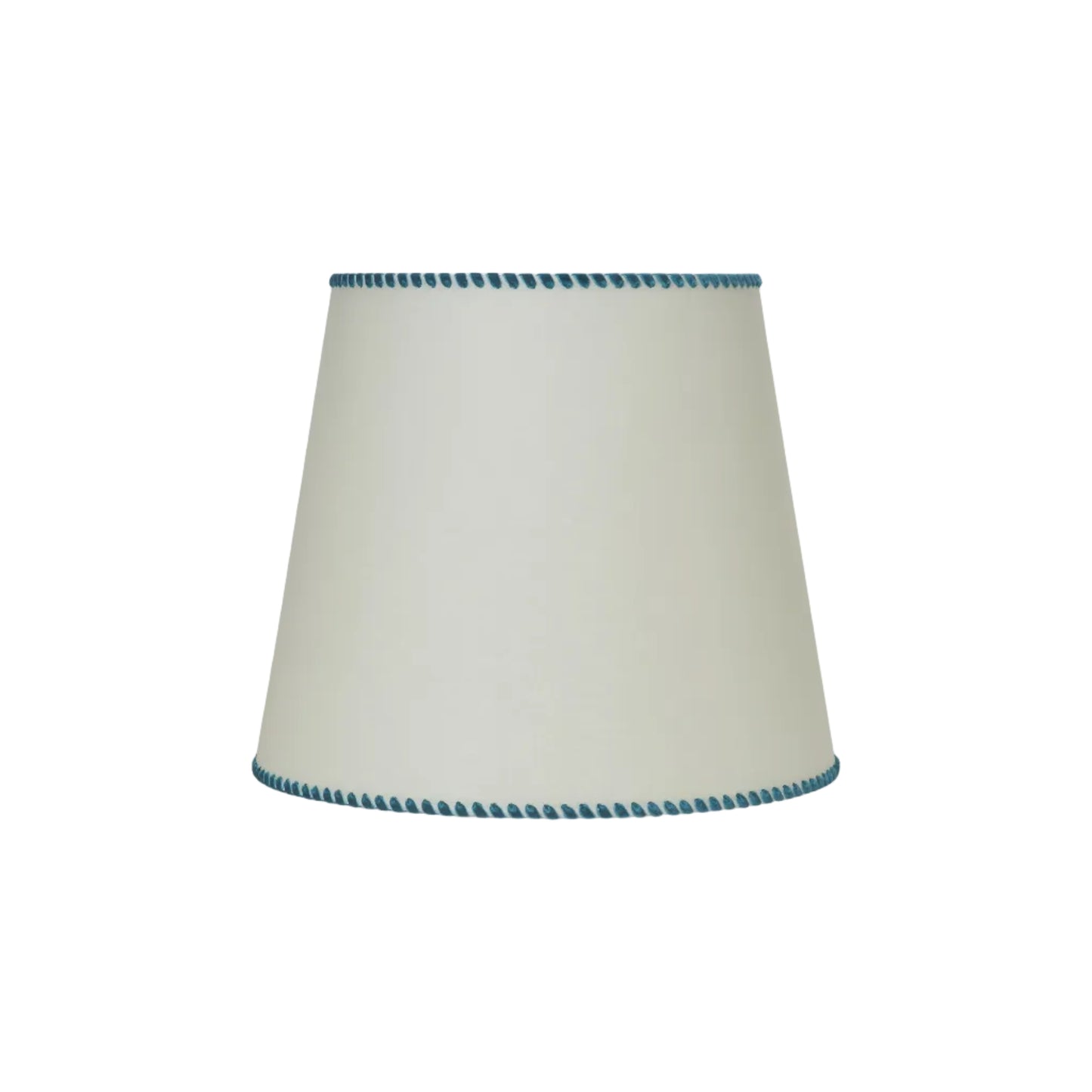 Natural Parchment with Blue Juniper Trim