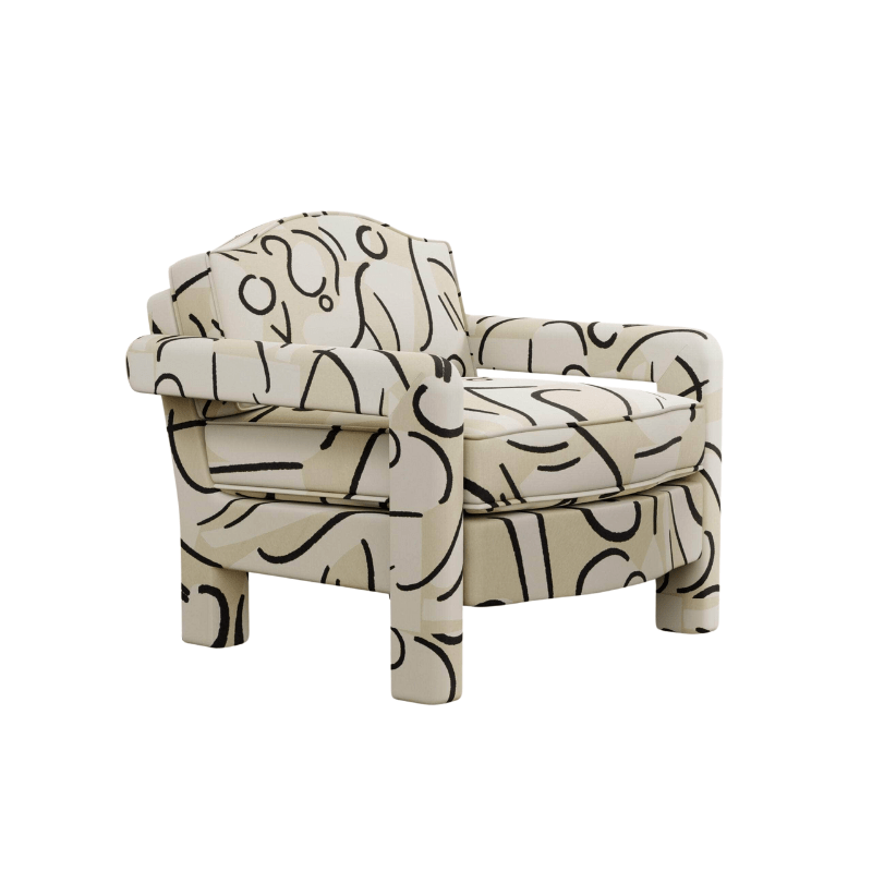 Elio Armchair, Coconut