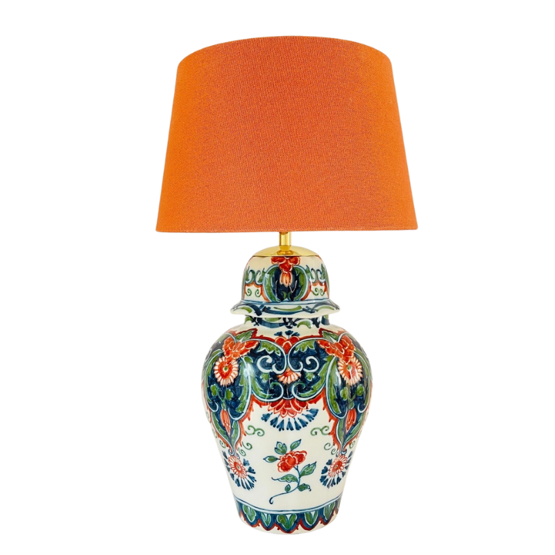 Antique Makkum Lamp