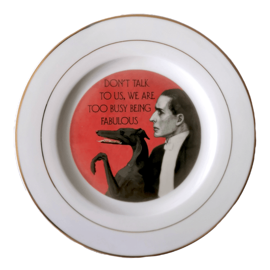 "Don't talk to us" Wall Plate