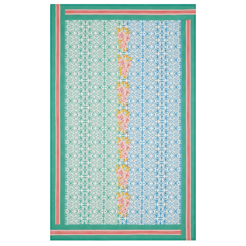 Cotton Tablecloth | Dam Dam Veronese Blue