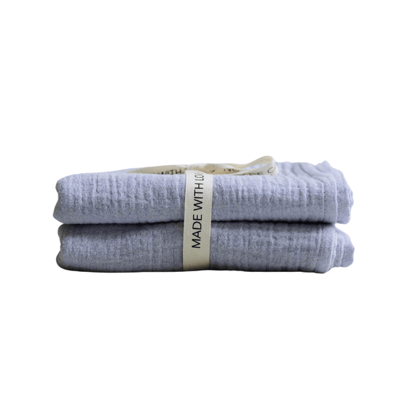 Baby's Swaddles Blue - Set of 2