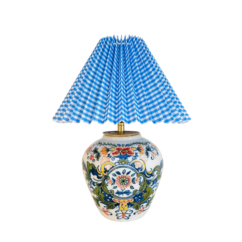 Antique Mini Makkum Lamp