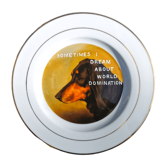 World Domination Wall Plate
