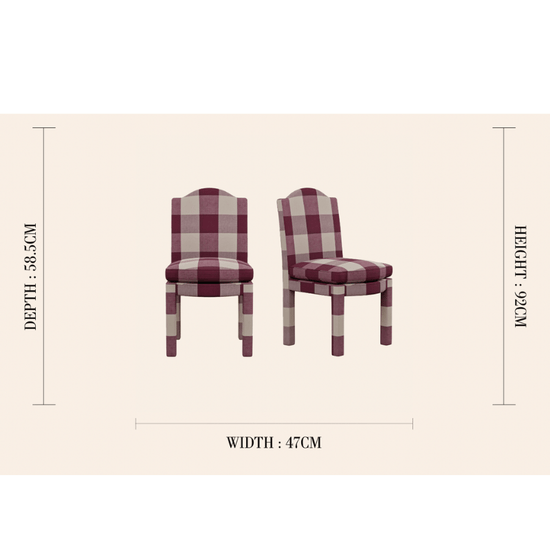 Pair of Leo Dining Chairs, Fig