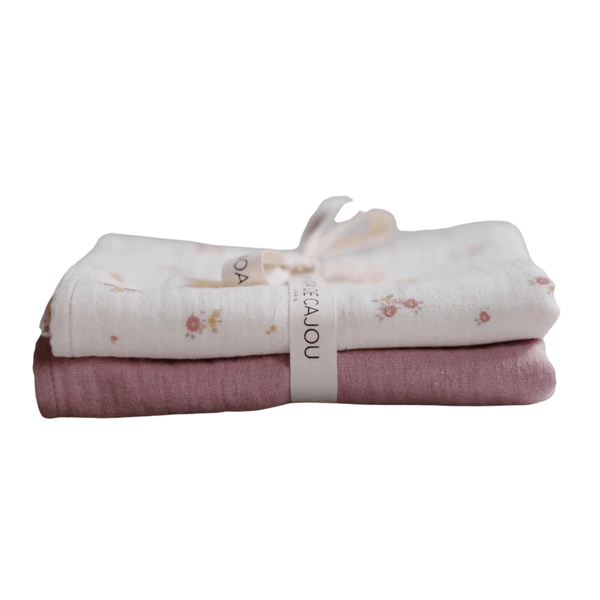 Baby's Pink Swaddles | Set of 2