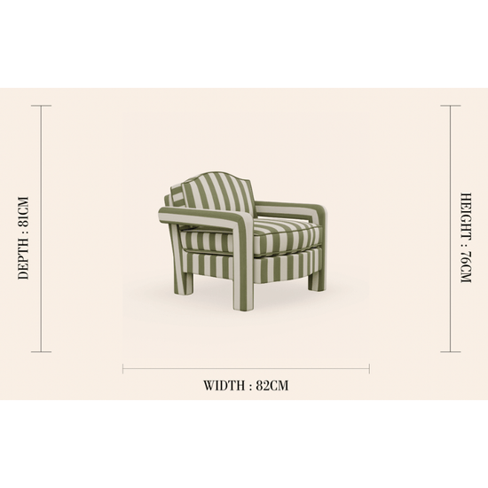 Elio Armchair, Artichoke