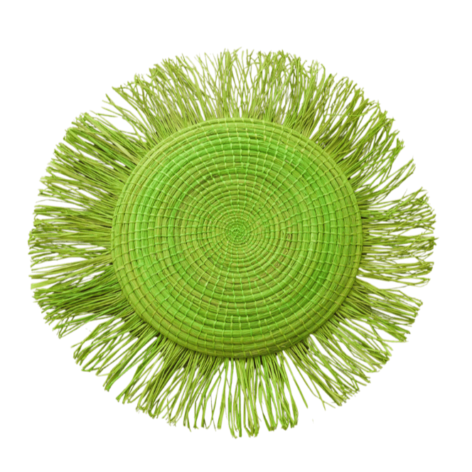 Green Palm Tableware Bundle - Set Of 8