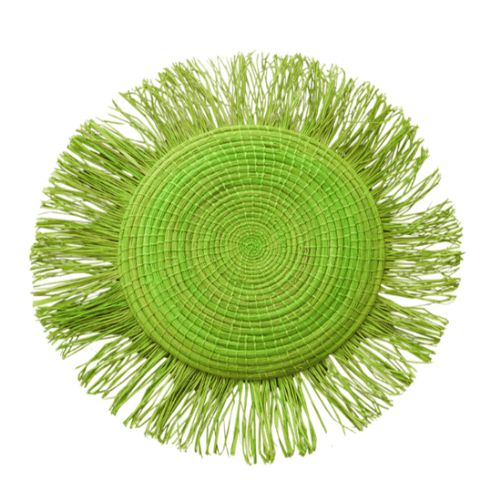 Green Palm Tableware Bundle - Set Of 8