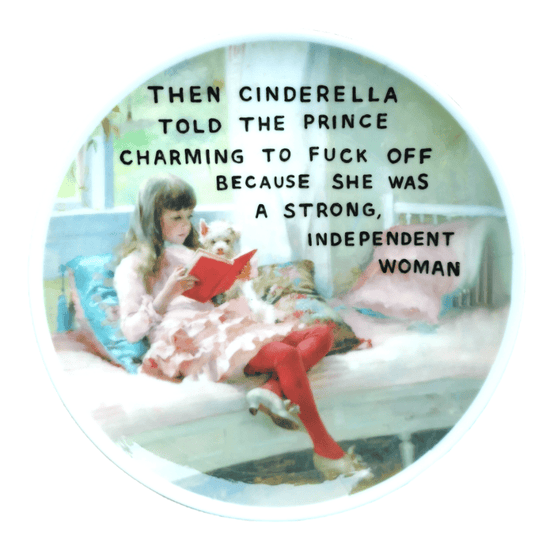 Load image into Gallery viewer, &amp;quot;Cinderella&amp;quot; Wall Plate
