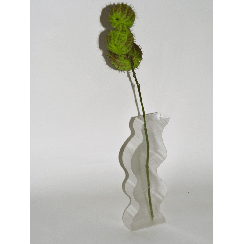 Freehand Transparent Vase