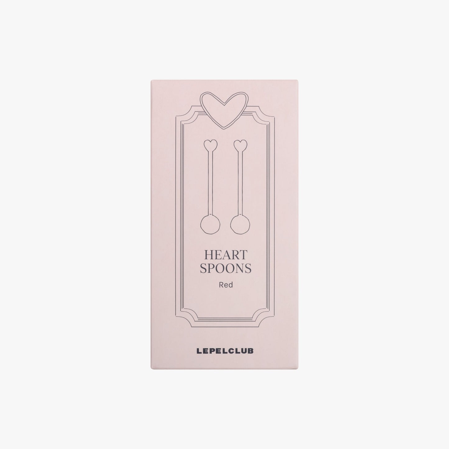 Heart Spoons Red
