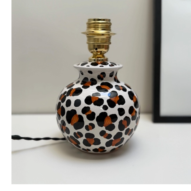 Leopard Lamp