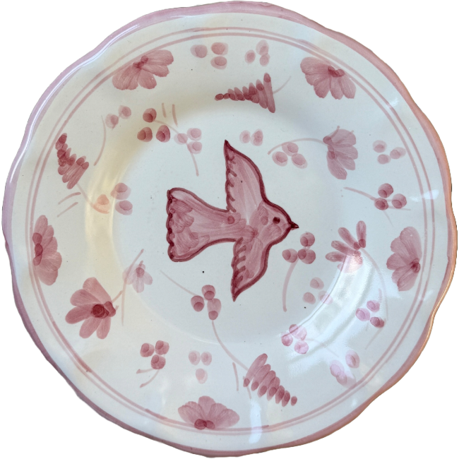 Colomba Pink Plate 16cm