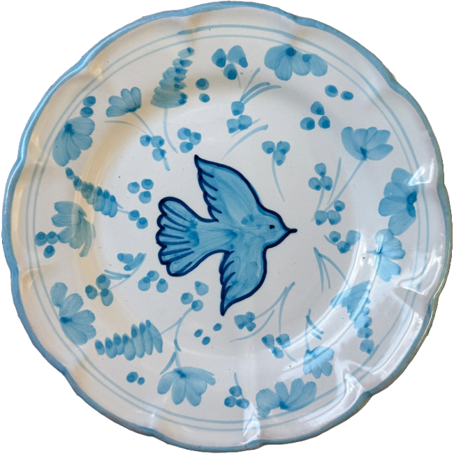 Colomba Turquoise Plate 20cm