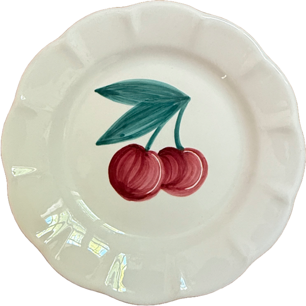 Cherry Mercato Plate - 16 cm